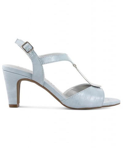 Women's Danee Dress Sandals Blue $31.80 Shoes