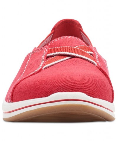 Women's Breeze Skip Cloudsteppers Sneakers Red $43.20 Shoes