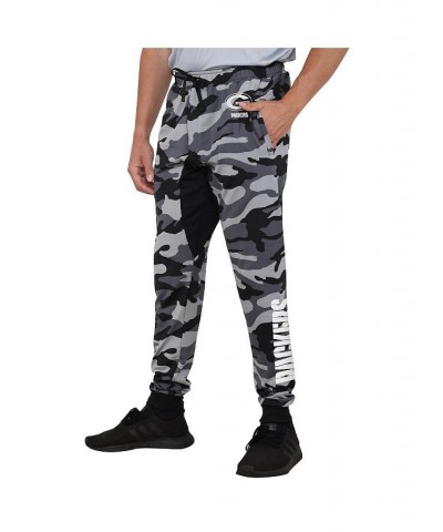 Men's Black Green Bay Packers Camo Jogger Pants $29.76 Pants