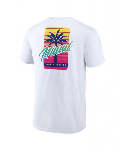 Men's Branded White Miami Hurricanes Spring Break 2.0 T-shirt $20.00 T-Shirts