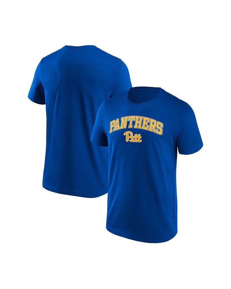 Men's Branded Royal Pitt Panthers Campus 2.0 T-shirt $11.34 T-Shirts