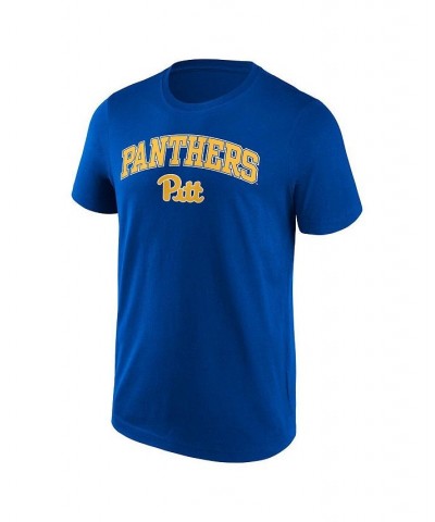 Men's Branded Royal Pitt Panthers Campus 2.0 T-shirt $11.34 T-Shirts