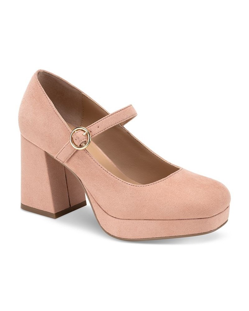 Vaneciaa Mary Jane Pumps Pink $34.98 Shoes