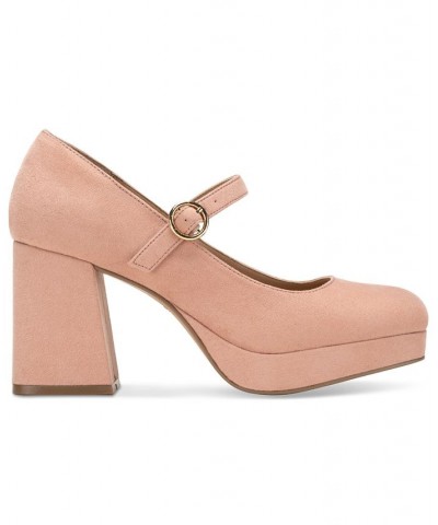 Vaneciaa Mary Jane Pumps Pink $34.98 Shoes