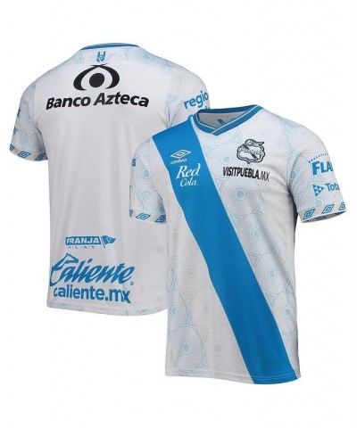 Men's White Club Puebla 2022/23 Home Replica Jersey $53.99 Jersey