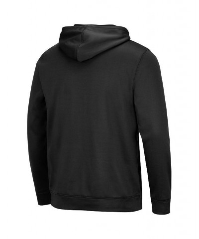 Men's Black Texas Longhorns Blackout 3.0 Pullover Hoodie $33.79 Sweatshirt