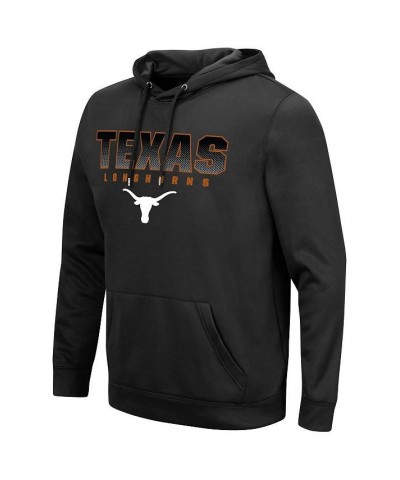 Men's Black Texas Longhorns Blackout 3.0 Pullover Hoodie $33.79 Sweatshirt