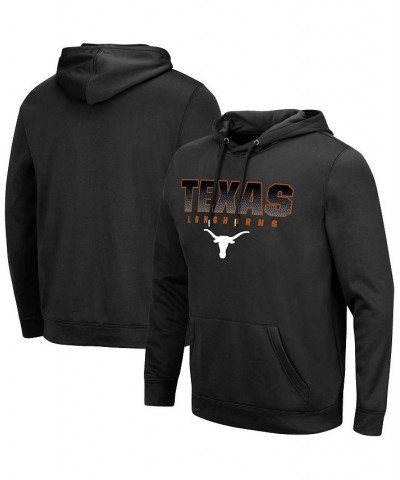 Men's Black Texas Longhorns Blackout 3.0 Pullover Hoodie $33.79 Sweatshirt