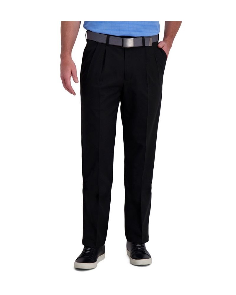 Cool Right Performance Flex Classic Fit Pleat Front Pant Black $28.04 Pants