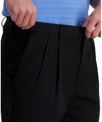 Cool Right Performance Flex Classic Fit Pleat Front Pant Black $28.04 Pants