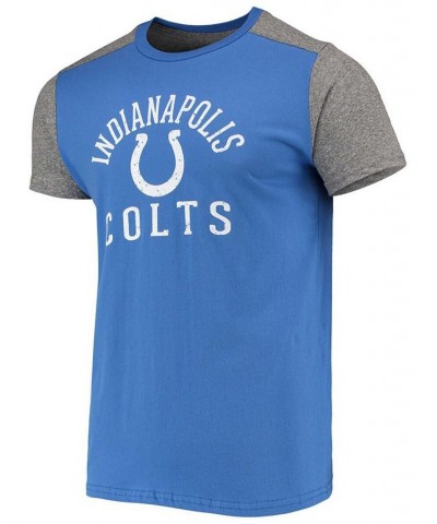 Men's Royal, Gray Indianapolis Colts Field Goal Slub T-shirt $24.20 T-Shirts