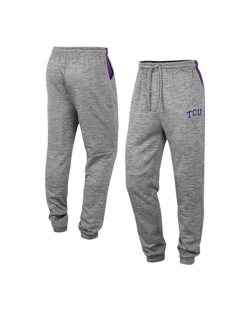 Men's Gray TCU Horned Frogs Worlds to Conquer Sweatpants $27.60 Pants