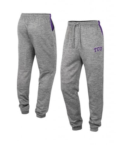 Men's Gray TCU Horned Frogs Worlds to Conquer Sweatpants $27.60 Pants