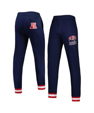 Men's Navy New England Patriots Blitz Fleece Jogger Pants $37.10 Pants