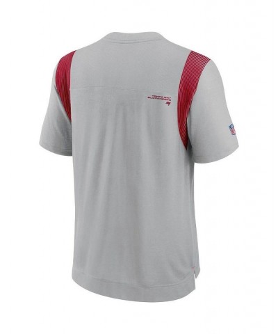 Men's Gray Tampa Bay Buccaneers Sideline Player UV Performance T-shirt $23.65 T-Shirts