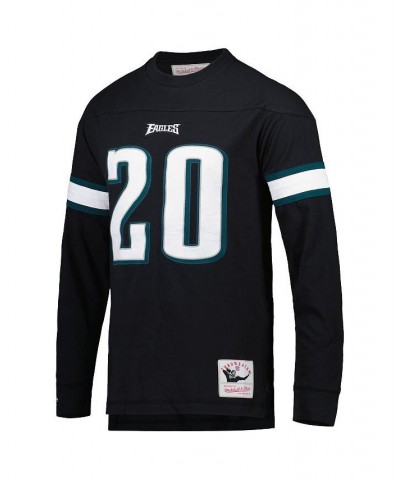 Men's Brian Dawkins Black Philadelphia Eagles 2003 Retired Player Name and Number Long Sleeve T-shirt $56.25 T-Shirts