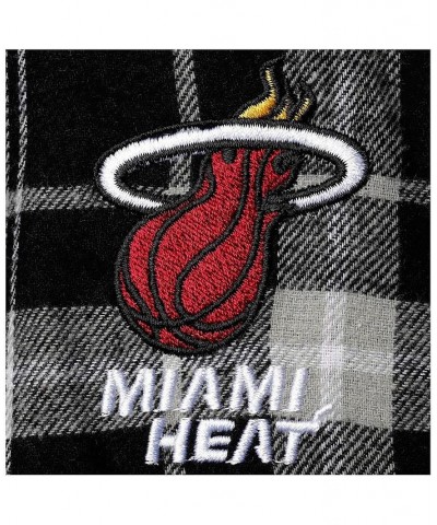 Men's Charcoal, Black Miami Heat Big and Tall Ultimate Pants $16.80 Pajama