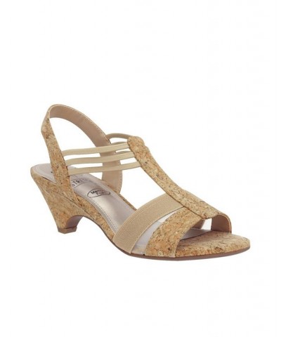 Women's Estrella Memory Foam Stretch Dress Sandal PD01 $39.20 Shoes