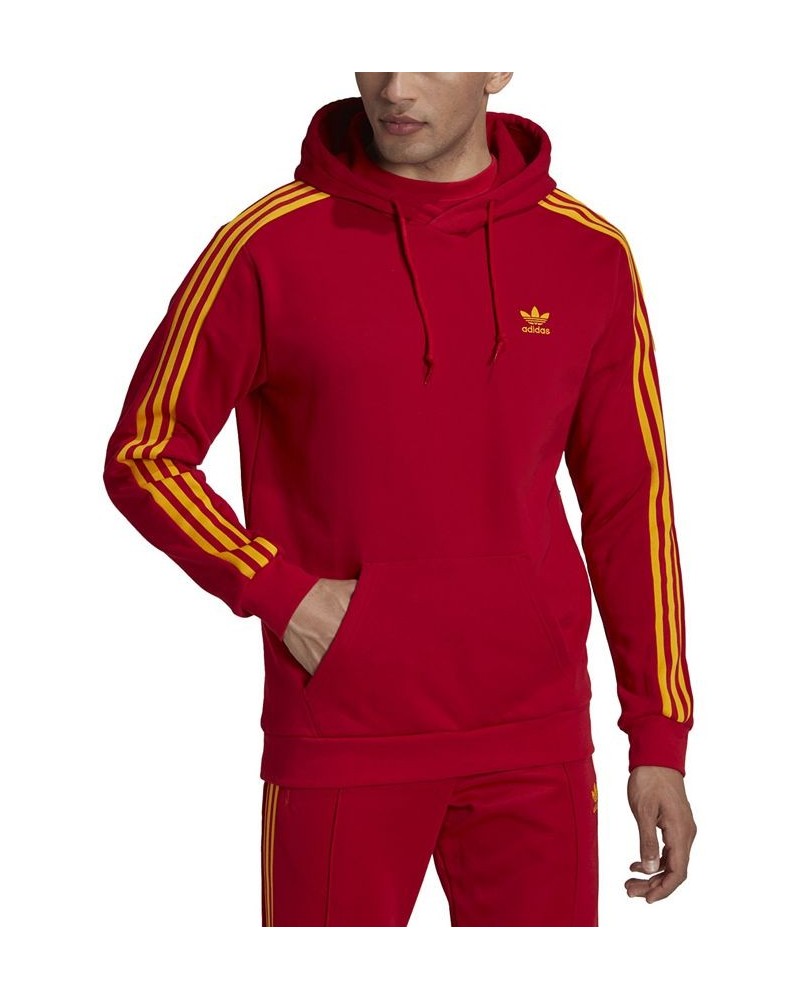 Men's Football Nations 3-Stripes Regular-Fit French Terry Hoodie Multi $25.63 Sweatshirt