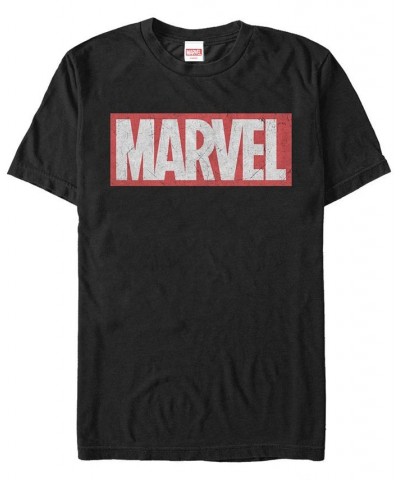 Marvel Men's Distressed Marvel Men's Logo Short Sleeve T-Shirt Black $14.00 T-Shirts