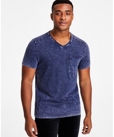 I.N.C. International Concepts Men's Acid Frayed V-Neck T-Shirt PD03 $11.39 T-Shirts