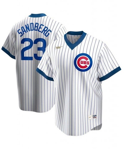 Men's Ryne Sandberg White Chicago Cubs Home Cooperstown Collection Player Jersey $61.92 Jersey