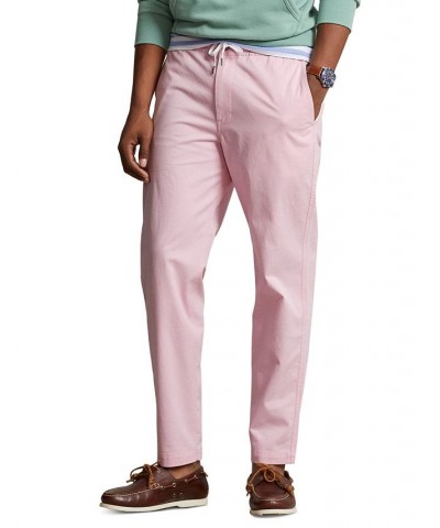 Men's Stretch Classic-Fit Polo Prepster Pants Pink $38.75 Pants