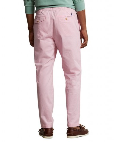 Men's Stretch Classic-Fit Polo Prepster Pants Pink $38.75 Pants