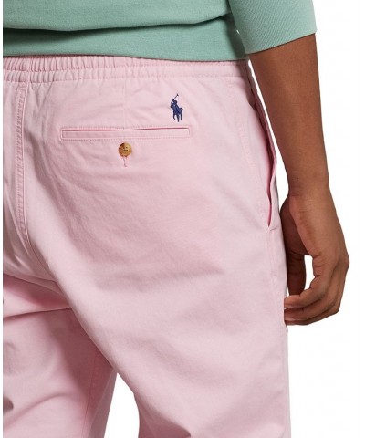 Men's Stretch Classic-Fit Polo Prepster Pants Pink $38.75 Pants