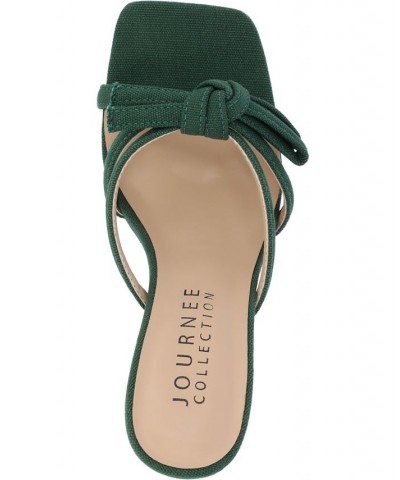 Women's Cilicia Stiletto Sandal Green $49.39 Shoes