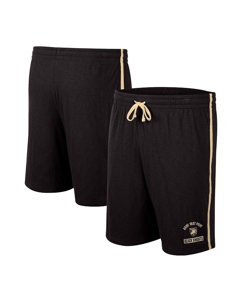 Men's Black Army Black Knights Thunder Slub Shorts $16.20 Shorts