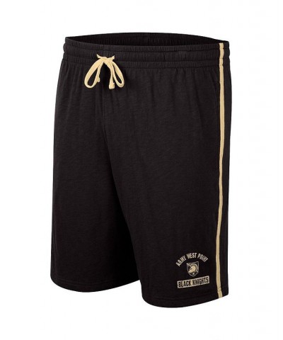 Men's Black Army Black Knights Thunder Slub Shorts $16.20 Shorts