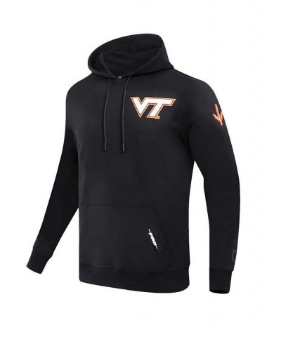 Men's Black Virginia Tech Hokies Classic Pullover Hoodie $42.90 Sweatshirt