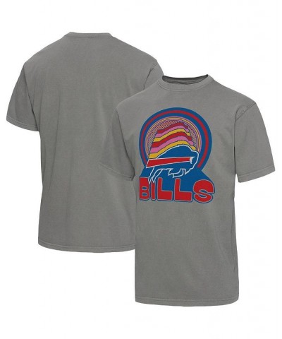 Men's Graphite Buffalo Bills Wonderland Infinity Vibe T-shirt $20.50 T-Shirts