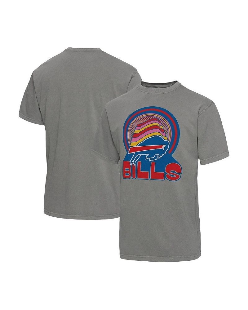 Men's Graphite Buffalo Bills Wonderland Infinity Vibe T-shirt $20.50 T-Shirts