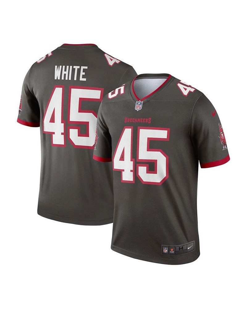 Men's Devin White Pewter Tampa Bay Buccaneers Alternate Legend Jersey $44.19 Jersey