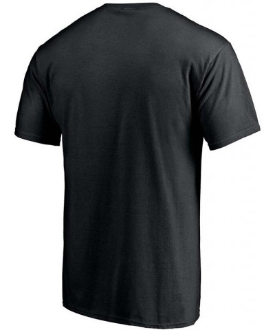 Men's Black Brooklyn Nets Midnight Mascot Team T-shirt $17.97 T-Shirts