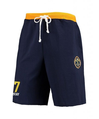 Men's Jamal Murray Navy Denver Nuggets Big and Tall French Terry Name and Number Shorts $27.99 Shorts