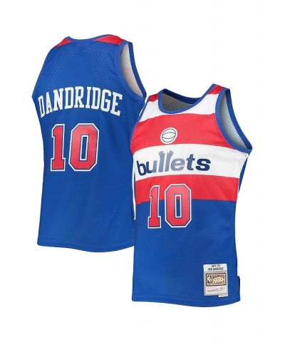 Men's Bob Dandridge Blue Washington Bullets 1977-78 Hardwood Classics Swingman Jersey $49.30 Jersey