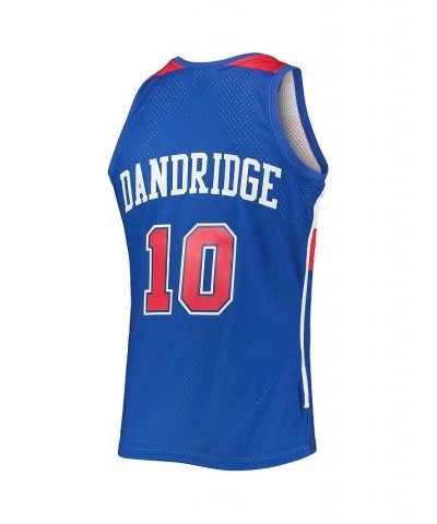 Men's Bob Dandridge Blue Washington Bullets 1977-78 Hardwood Classics Swingman Jersey $49.30 Jersey