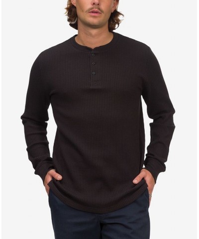 Men's Rider Long Sleeves Thermal T-shirt Black $14.15 T-Shirts