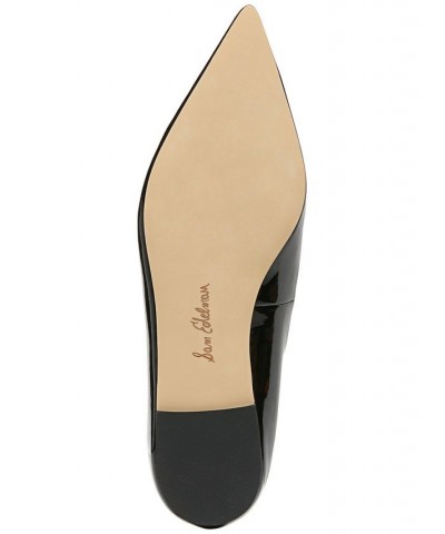 Women's Wanda Pointed Toe Flats Black $63.00 Shoes