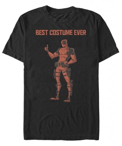 Marvel Men's Deadpool Best Costume Ever Short Sleeve T-Shirt Black $19.59 T-Shirts