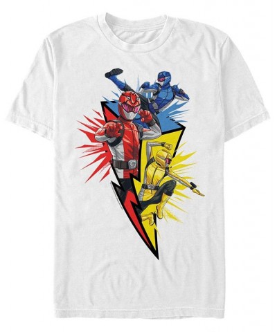 Men's Primary Rangers Short Sleeve Crew T-shirt White $16.80 T-Shirts