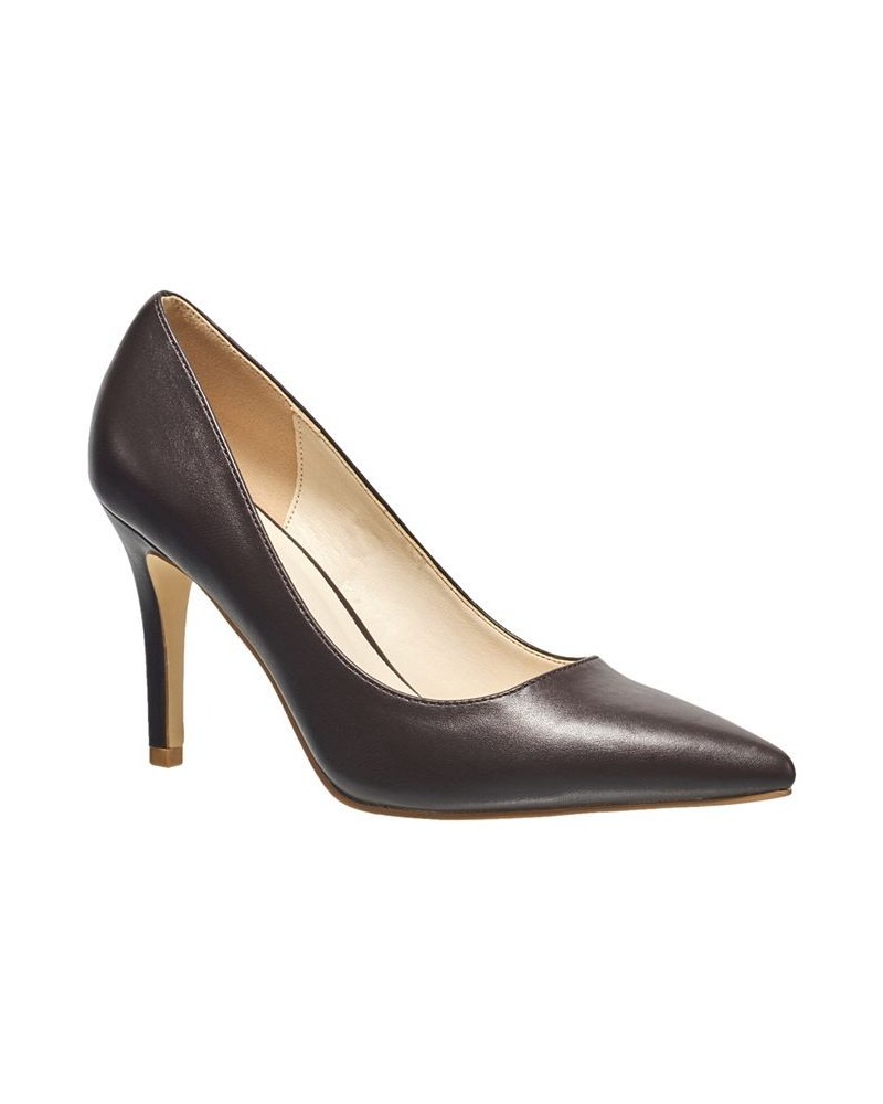 Women's Gayle Pointed Pumps Brown $49.98 Shoes