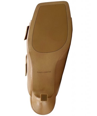 Babenet Buckled Strappy Mule Sandals Tan/Beige $45.60 Shoes