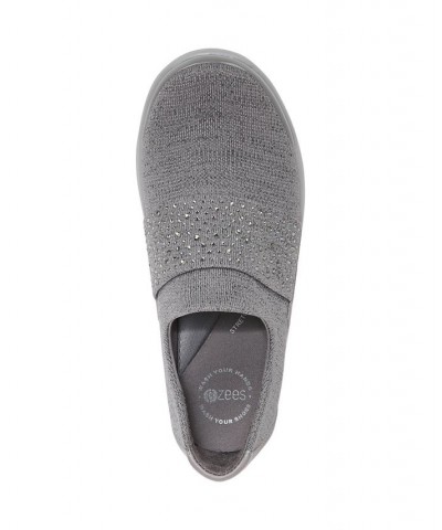 Pizazz Washable Slip-ons Gray $32.00 Shoes