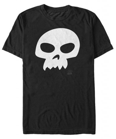 Disney Pixar Men's Toy Story Sid Skull Costume Short Sleeve T-Shirt Black $20.64 T-Shirts