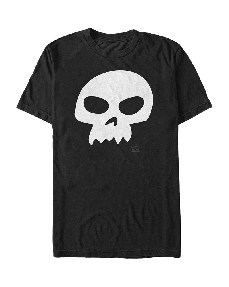 Disney Pixar Men's Toy Story Sid Skull Costume Short Sleeve T-Shirt Black $20.64 T-Shirts