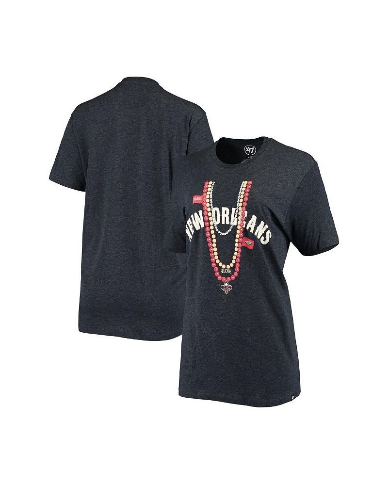 Men's Navy New Orleans Pelicans Mardi Gras Club T-shirt $20.70 T-Shirts